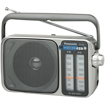 PANASONIC AM/FM AC/DC Portable Radio RF-2400